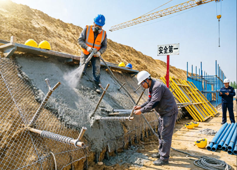 万江街道土钉墙支护